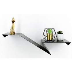 Table de nuit suspendue moderne table de chevet design en métal